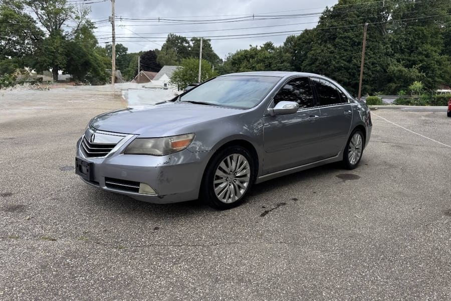 2011 Acura RL in Graphite Luster Metallic for sale at Iron Wolf Motors in Worcester, MA