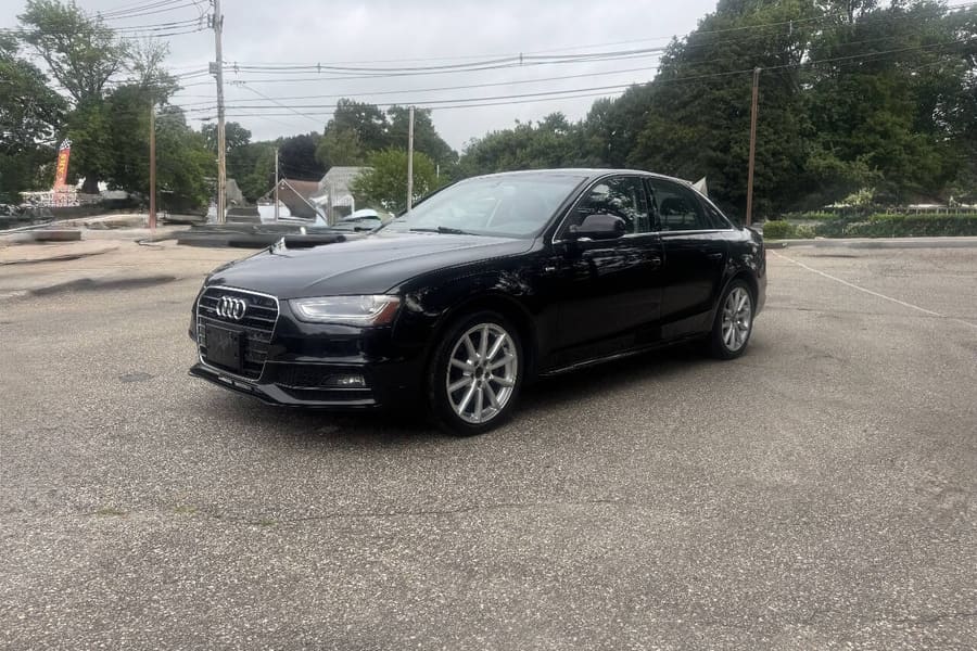2015 Audi A4 in Brilliant Black for sale at Iron Wolf Motors in Worcester, MA