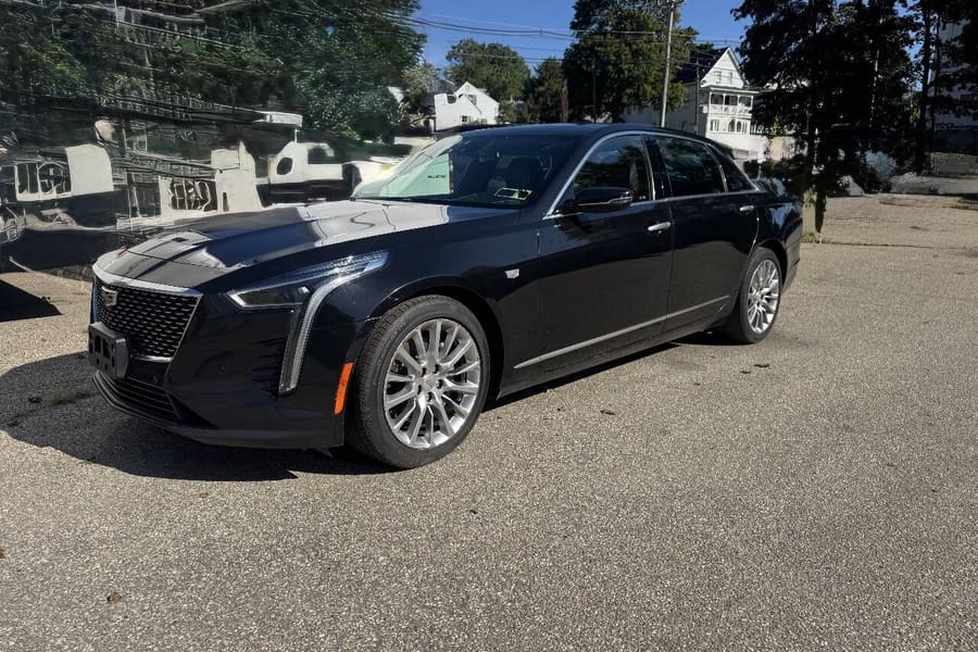 2020 Cadillac CT6 in Black Raven for sale at Iron Wolf Motors in Worcester, MA