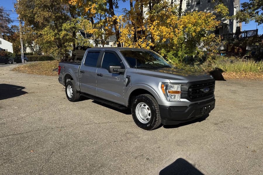 2021 Ford F-150 in Iconic Silver for sale at Iron Wolf Motors in Worcester, MA